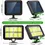 Thumbnail: Solar Sensor Split Wall Lamp 3 Mode Waterproof Motion Garden Street Lights 