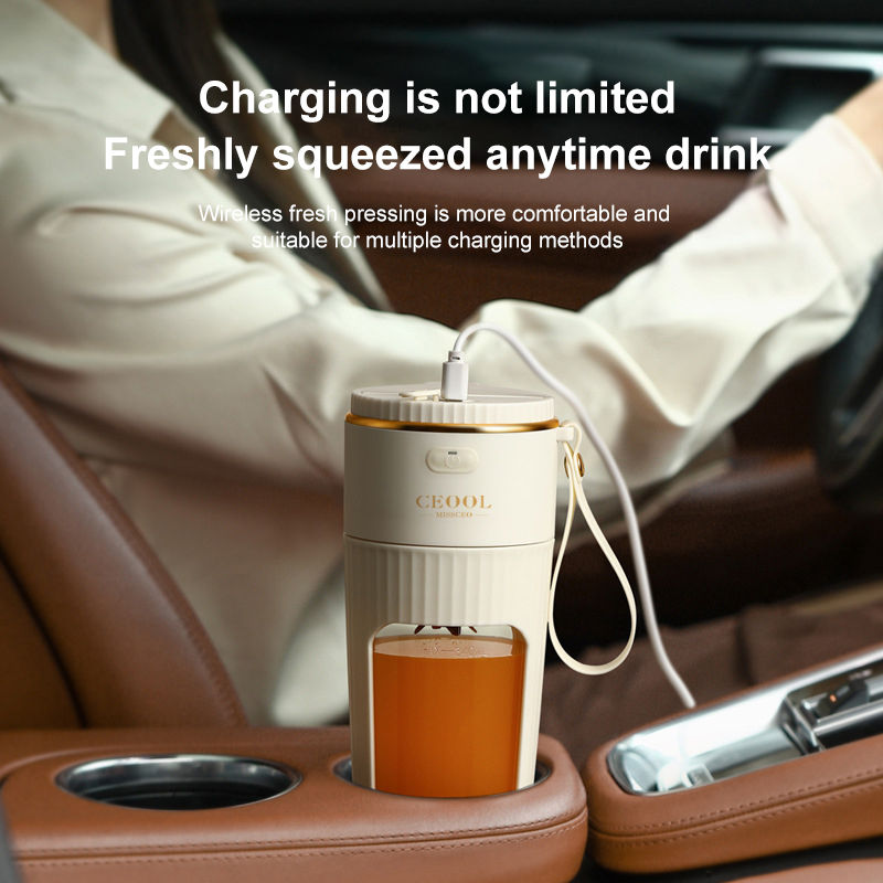 Miniatura: Electric Fresh Juicer Crushed Ice Wireless Mini Portable Blender 