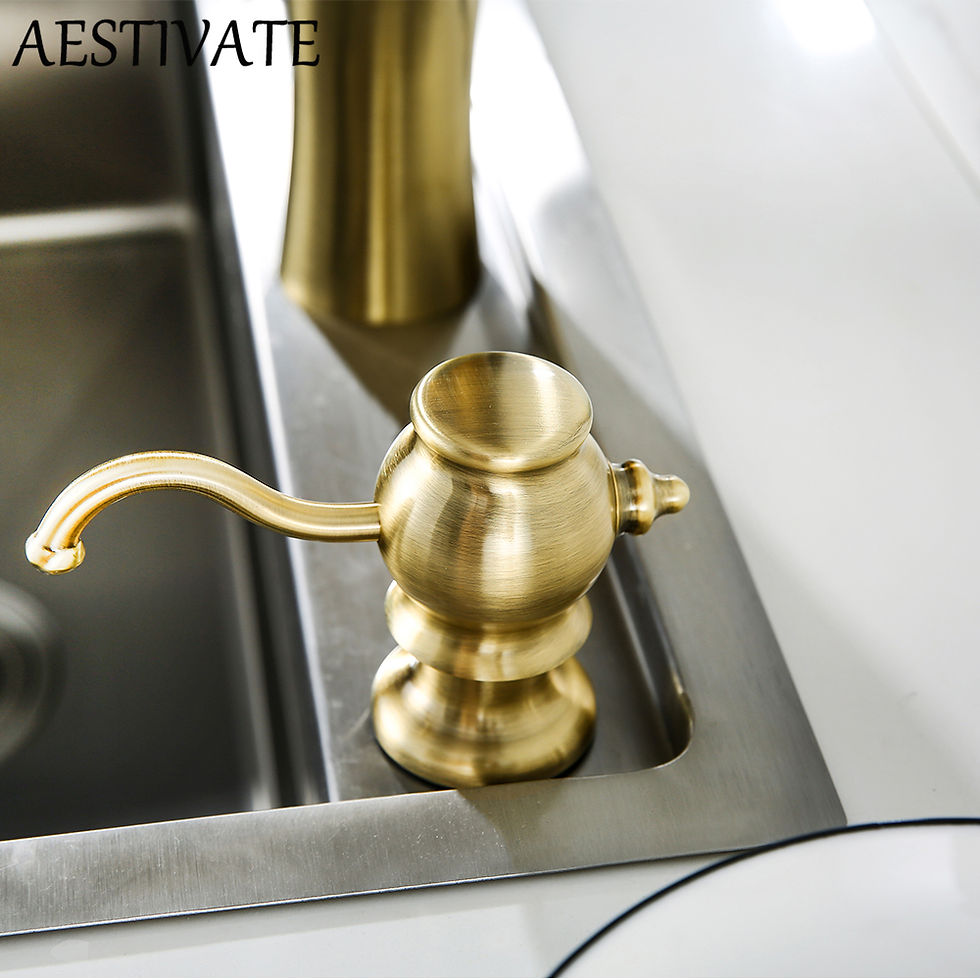 Thumbnail: Kitchen Soap Dispenser Sink Liquid Soap Bottle Hand Wash Soap Dispenser