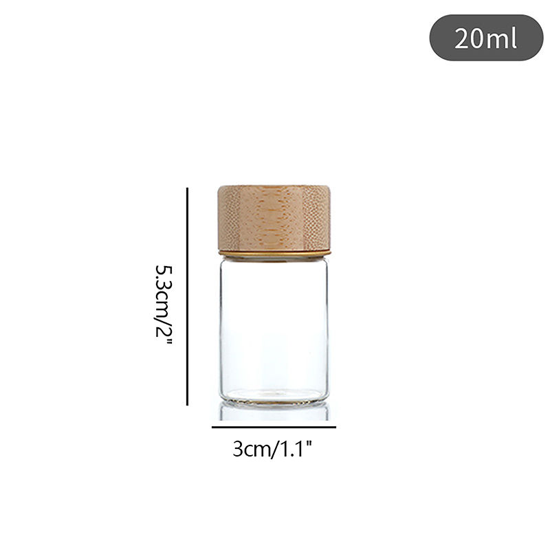 Miniaturbild: Mini Glass Bottle For Coffee Milk Juice Bottle With Lid Mason Jar 