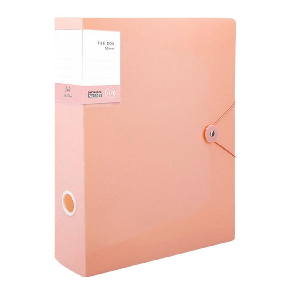 थंबनेल: A4 File Folder Stationery Storage Folder File Folder Large Capacity PVC Insert