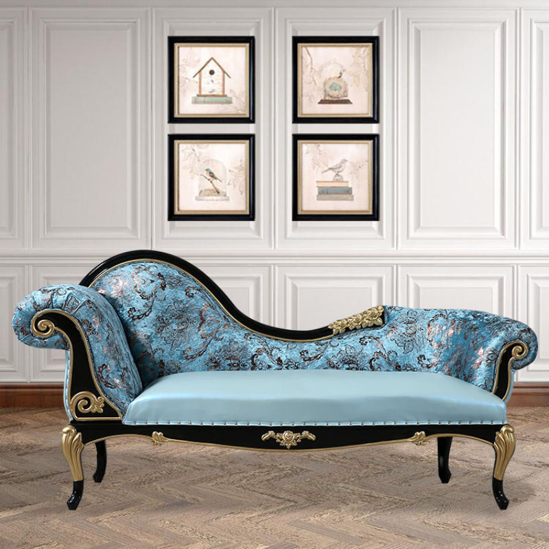 Thumbnail: Europe Wood Sofa Chair Fancy Modern Designer Individual Sofa Living Room 