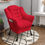 Miniaturbild: Living Room Chair Leisure Home Light comfortable Chair Armchair with Footrest
