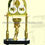 섬네일: Antique Brass Figural Cherub Bowel Bell Handcrafted Porcelain Dial & Chapter