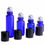 ภาพขนาดย่อ: Wholesale empty blue roll on bottle aromatherapy essential oil roller bottles