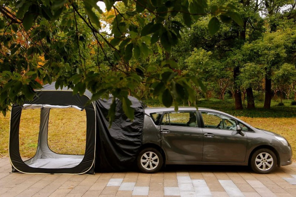 Thumbnail: Car Rear Extended Tent Automatic Pop Up 4-6 Person Tents Outdoor Camping