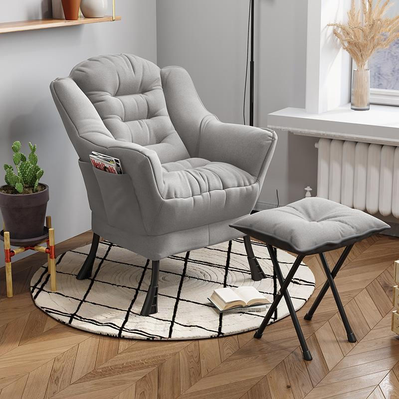 Миниатюра: Living Room Chair Leisure Home Light comfortable Chair Armchair with Footrest