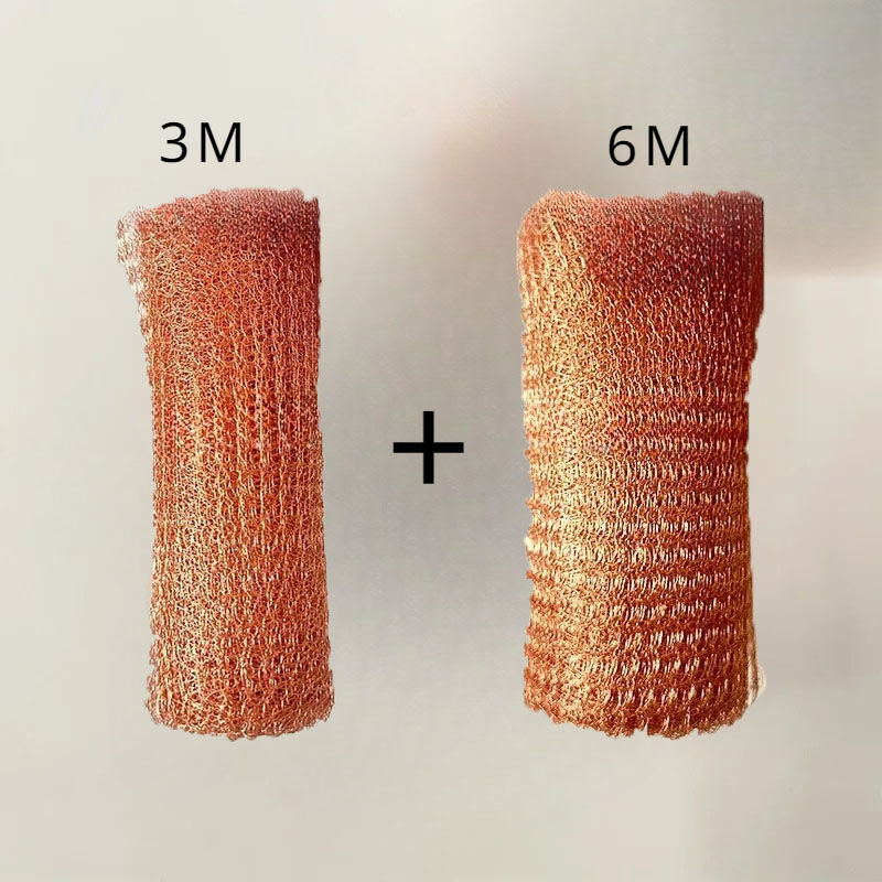 תמונה ממוזערת: Copper Mesh Filter To Prevent Rats Rodents Slugs and Snails Control 