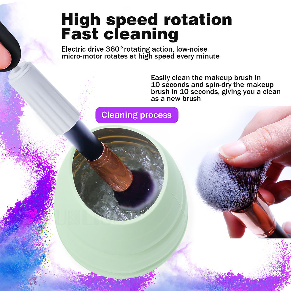 Thumbnail: Makeup Brush Cleaner and Dryer Automatic Clean Make Up Brushes Washing Machine