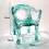 Μικρογραφία: Creative Luxury Transparent Ice Flowing Water Accent Designer Minimalist Chair