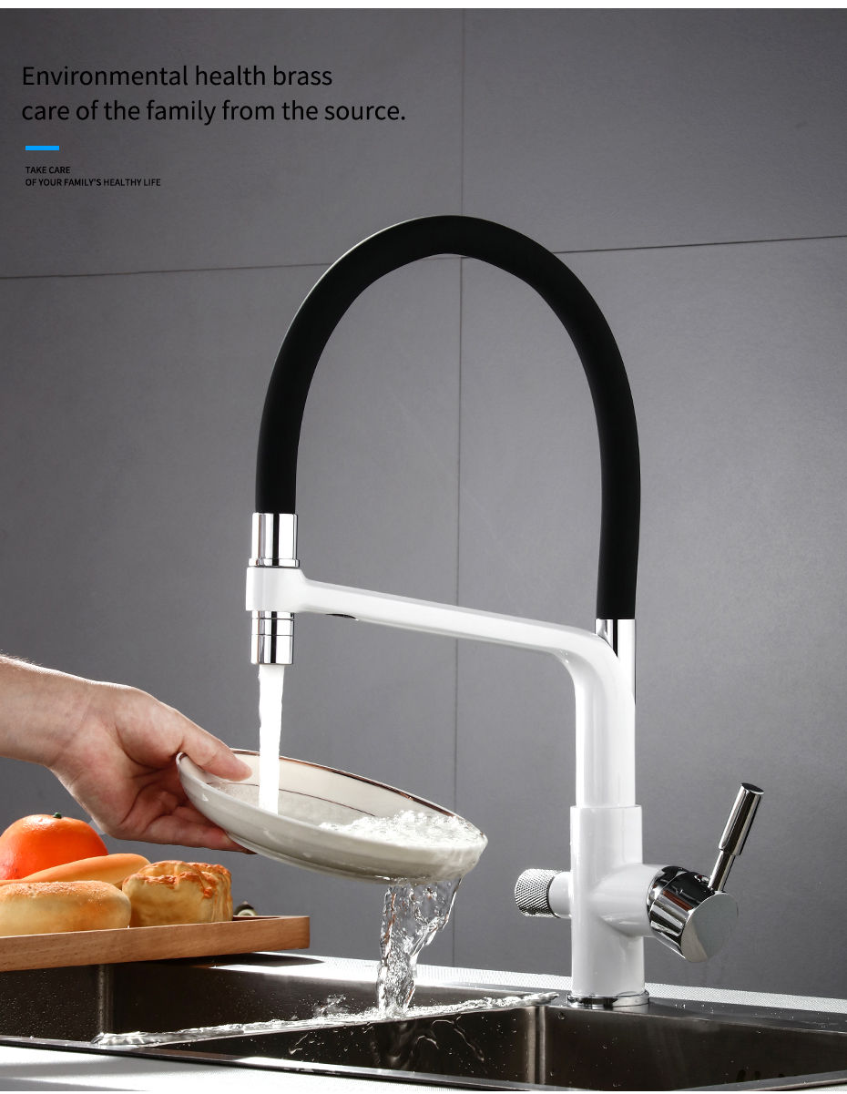 Thumbnail: Water Filter Taps Kitchen Faucet Mixer Kitchen Taps Mixer Sink Faucets