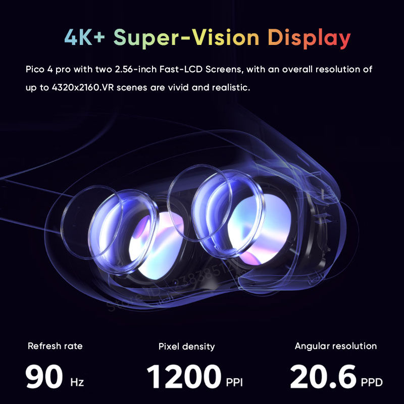 Thumbnail: New Original PICO 4 VR Headset Support Eyes Tracking Facial Expression 