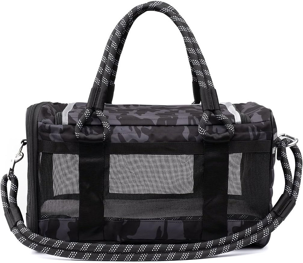 Thumbnail: Pets Carriers, Airline-Compliant Pet Carrier. includes Leash 