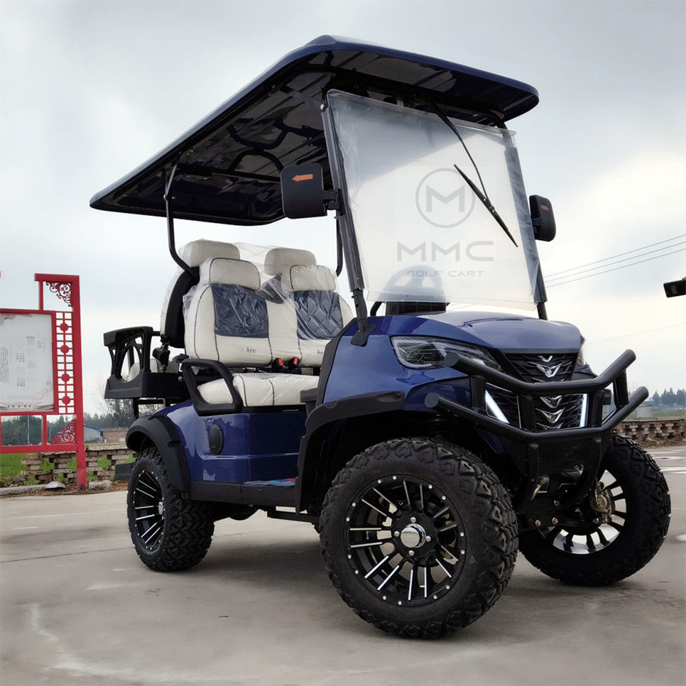 ภาพขนาดย่อ: Electric Golf Cart lithium 6 Seats Electric Passenger Cart UTV Electric Cart