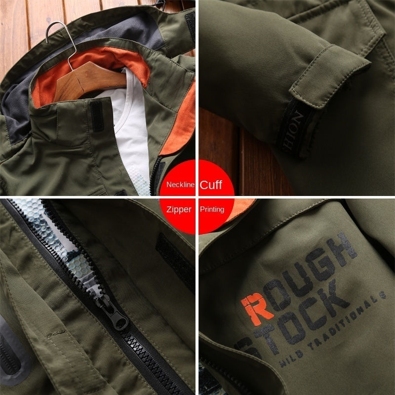 Miniatyrbilde: Hunting Clothes Oversize Jacket Techwear Jackets Outdoor Windbreaker Motorcycle