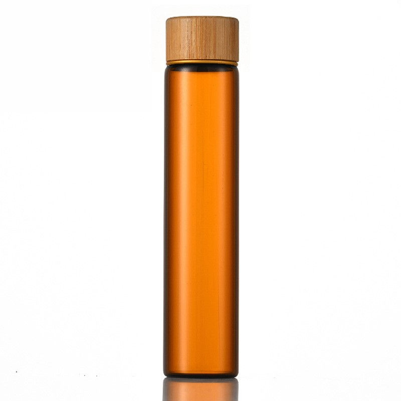 Thumbnail: Screw Mouth Permeable Glass Tube Sealed Medicine Capsule Air Separation Bottle