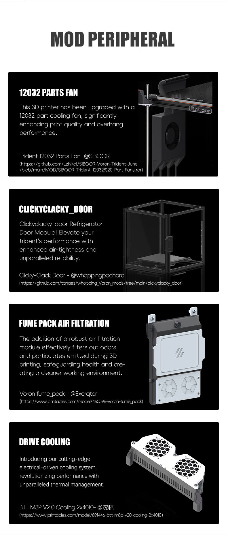 Miniatura: CNC Metal Structure 4AWD CoreXY 3D Printer Upgraded DIY 3D Printer Full Kits