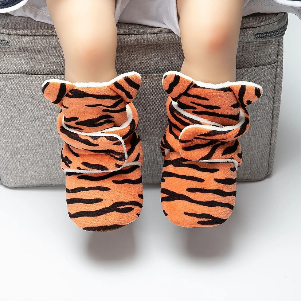 Hình thu nhỏ: Newborn Baby Boy Girl Soft Fleece Booties Infant Slippers Socks Shoes