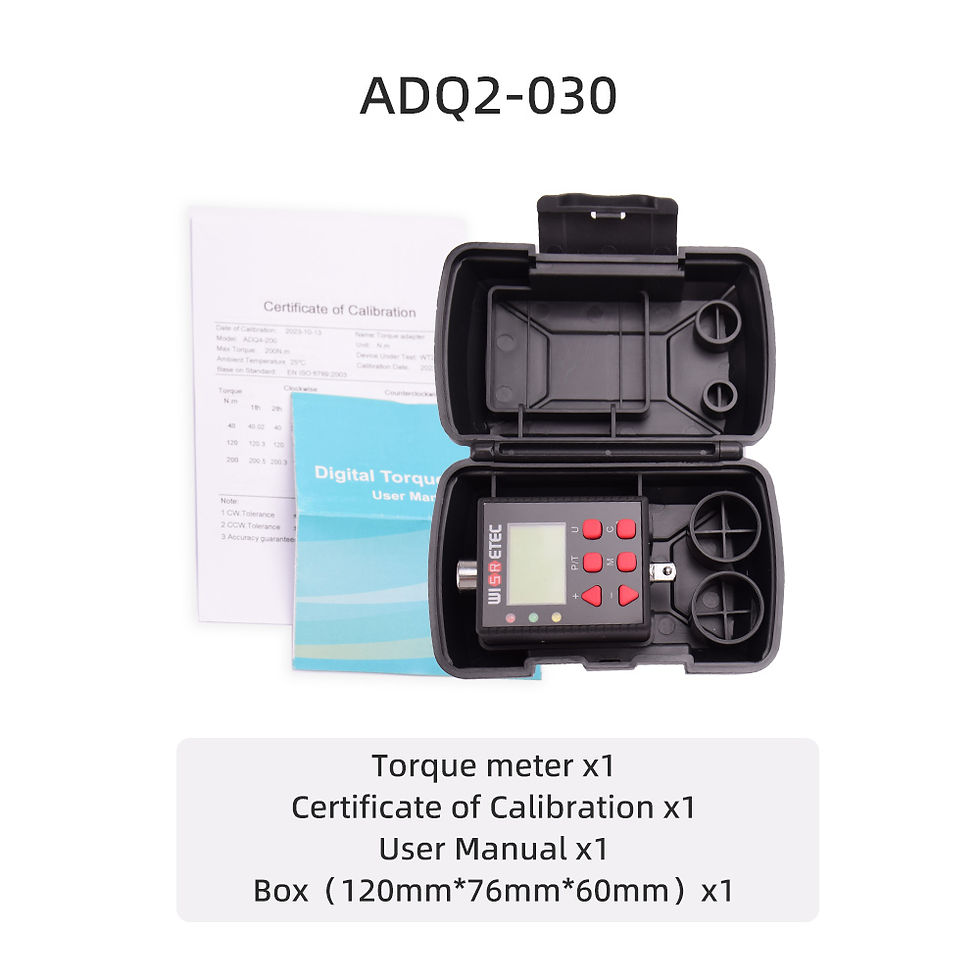 Miniatyrbilde: Digital Torque Meter 0.1-340 N.m Adjustable Torque Meter Adapter Electronic