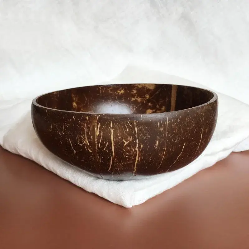 Thumbnail: Coconut Bowl and Spoon 100% Natural Coconut Shell Kitchen Vegan