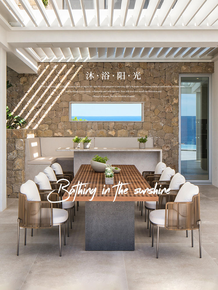 תמונה ממוזערת: Luxury Garden Furniture Outdoor Sets Unique Back Yard Patio Outdoor Furniture