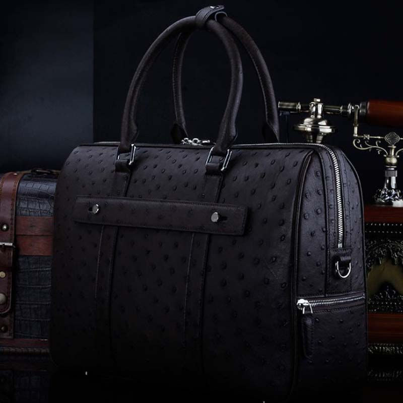 Thumbnail: Men's handbags ouru male briefcase large capacity  