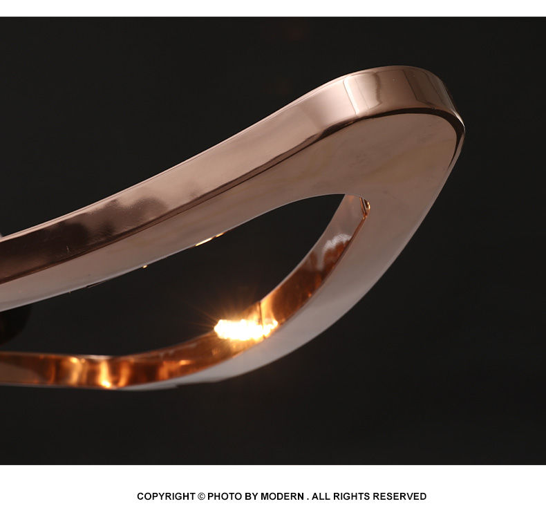 Μικρογραφία: Restaurant Chandeliers Italian Designer Bar Light Luxury Stainless Steel Lamps