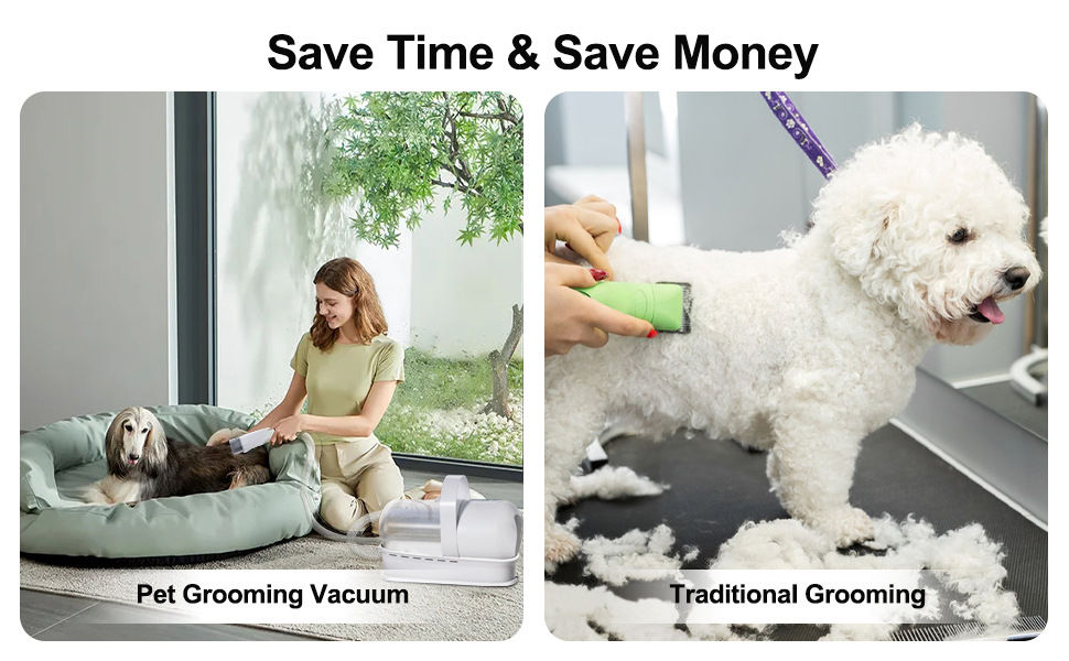 Thumbnail: Multi-functional Pet Grooming Device 7-in-1 Dog Cat Kit Cross-border Vacuum