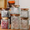ภาพขนาดย่อ: Airtight Containers for Food Glass Pots Airtight Lids Transparent 
