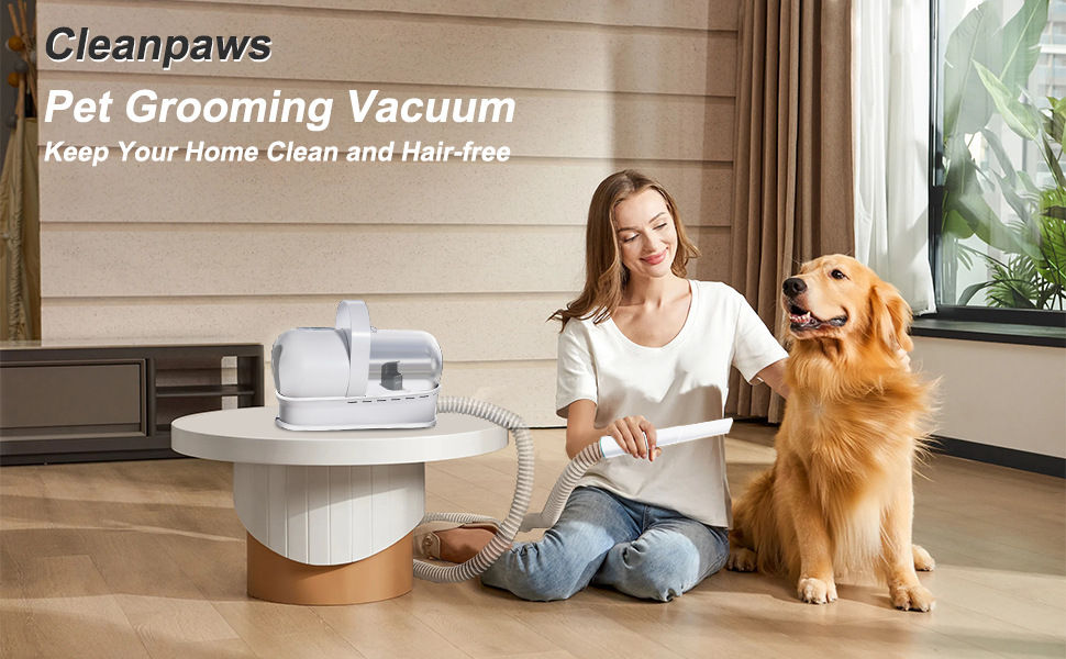 Thumbnail: Multi-functional Pet Grooming Device 7-in-1 Dog Cat Kit Cross-border Vacuum