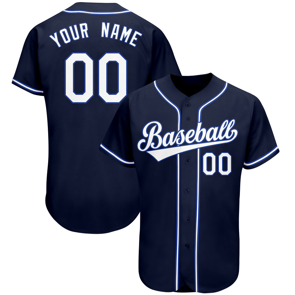 Thumbnail: Custom Embroidered Baseball Shirt Baseball Jersey Stitched Sewing Softball