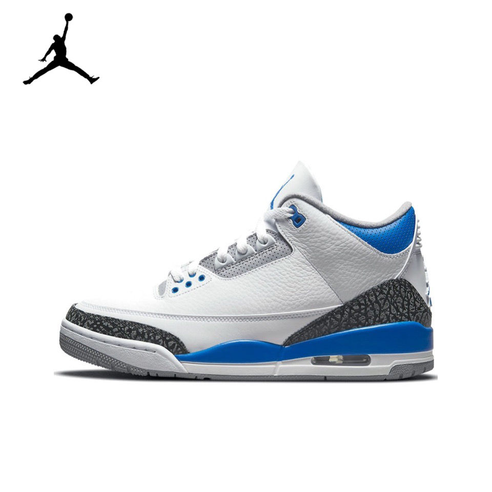ภาพขนาดย่อ: Original Air Jordan 3 “Black Cement"  Black & White Red Chicago Classic Retro