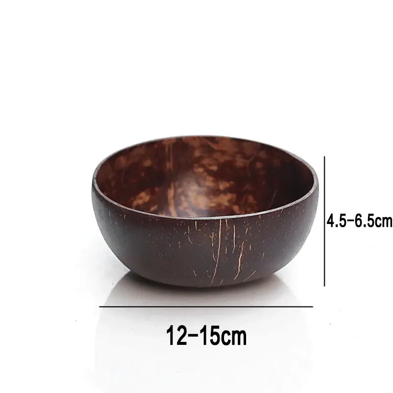 Thumbnail: Coconut Bowl and Spoon 100% Natural Coconut Shell Kitchen Vegan