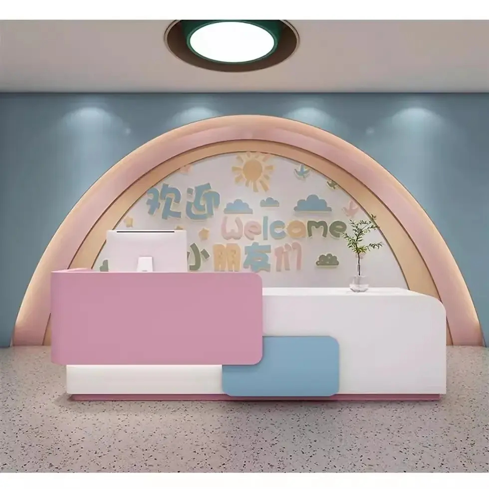 Miniaturbild: Furniture Stores Reception Hairdressing Cashier Table Salon Aesthetic Counter