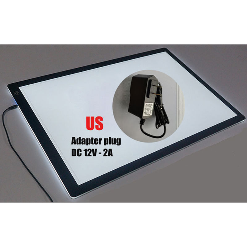 Thumbnail: Drawing Tablet LED Digital Graphics Light light Pad Box Painting Tracing Panel