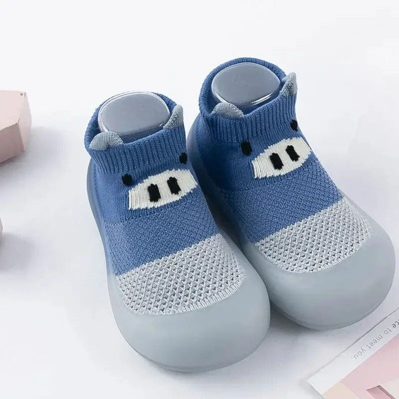 Hình thu nhỏ: Children's Shoes Baby Soft Bottom Breathable Footwear Cotton Baby Socks Shoes