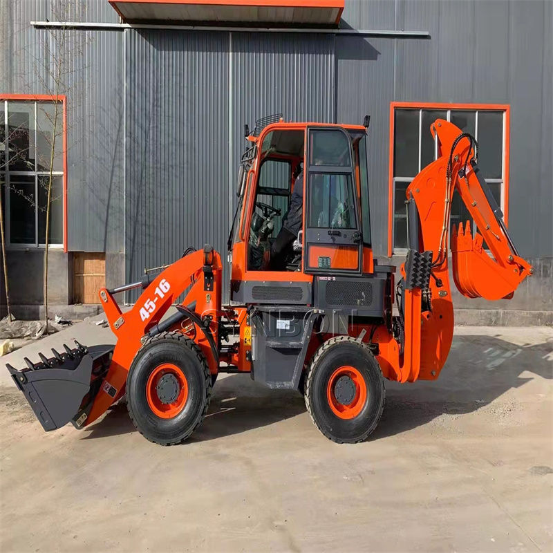 थंबनेल: SYNBON Excavator and Wheel Loader Equipment 5.2Ton Backhoes Loader