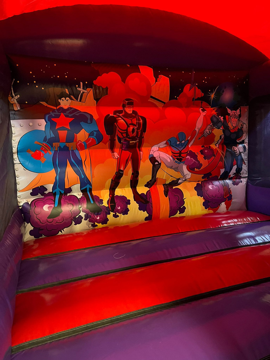 Super Hero Castle 15 x 18 Foot photo 2