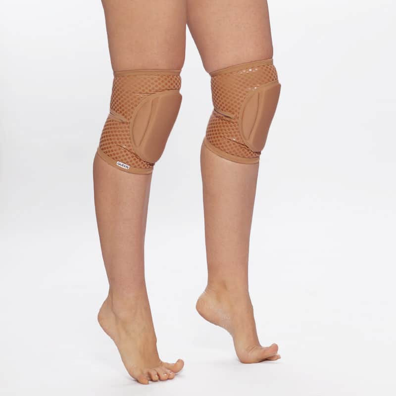 Thumbnail: Grippy Nude kniebeschermers voor paaldansen