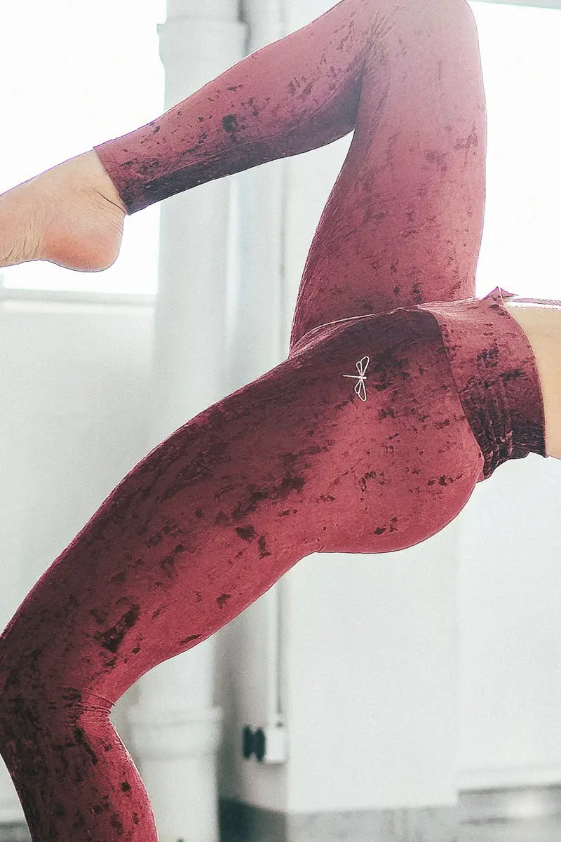 Thumbnail: Dragonfly Velvet leggings Adriana