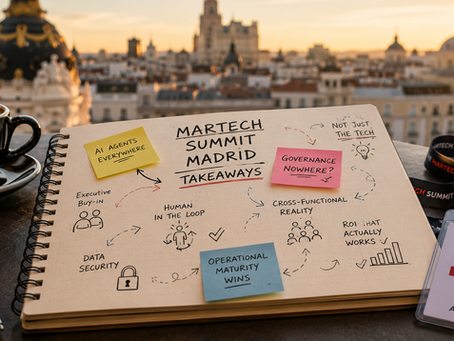 What I actually took away from The MarTech Summit Madrid