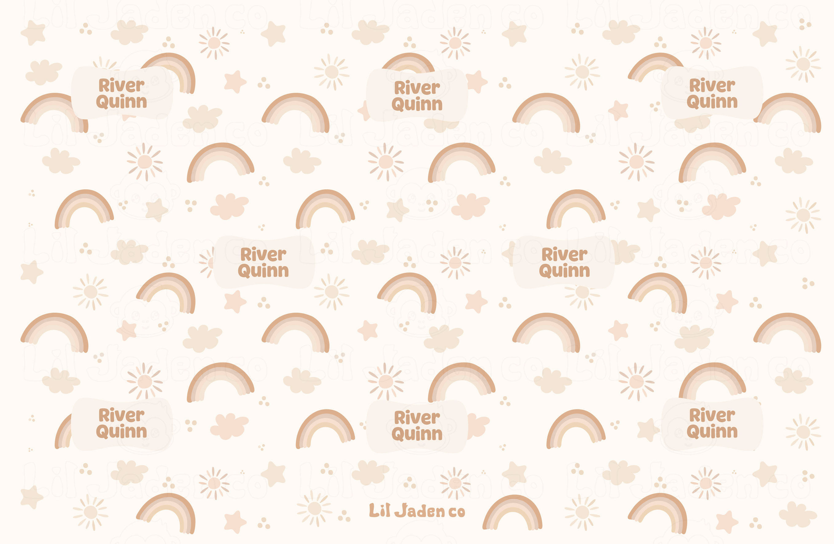 Minky Baby Blanket -River Quinn