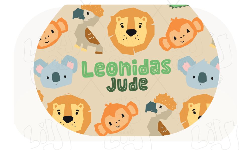 Leonidas Jude Back Towel