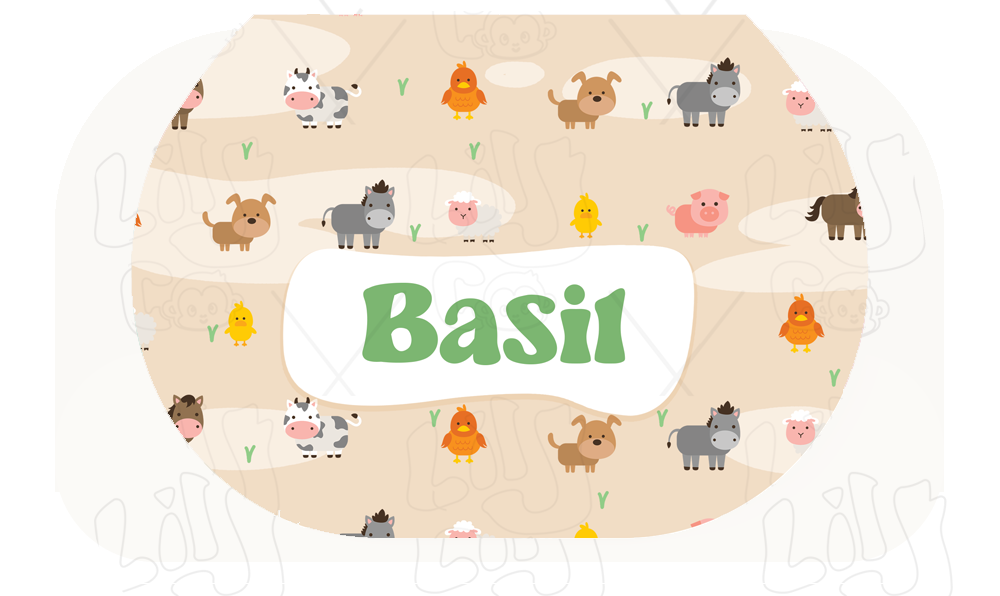 Basil Back Towel