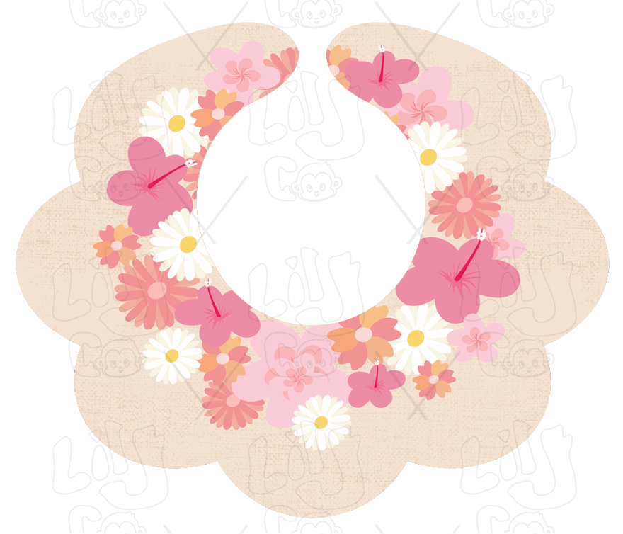 Aloha Bubble Bib