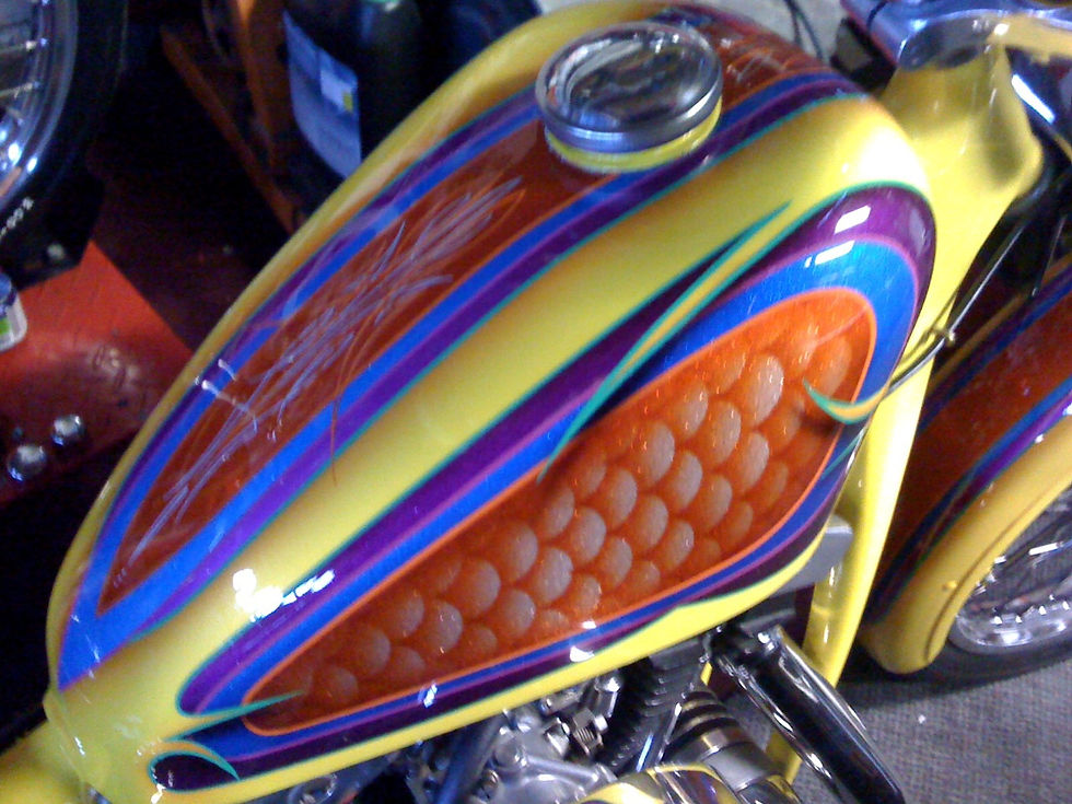 Pinstriping Motorcycles