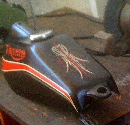 Pinstriping Motorcycles