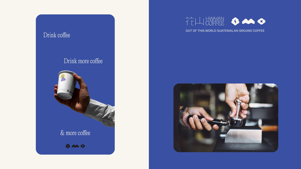diseño redes sociales Hwasanjung Café