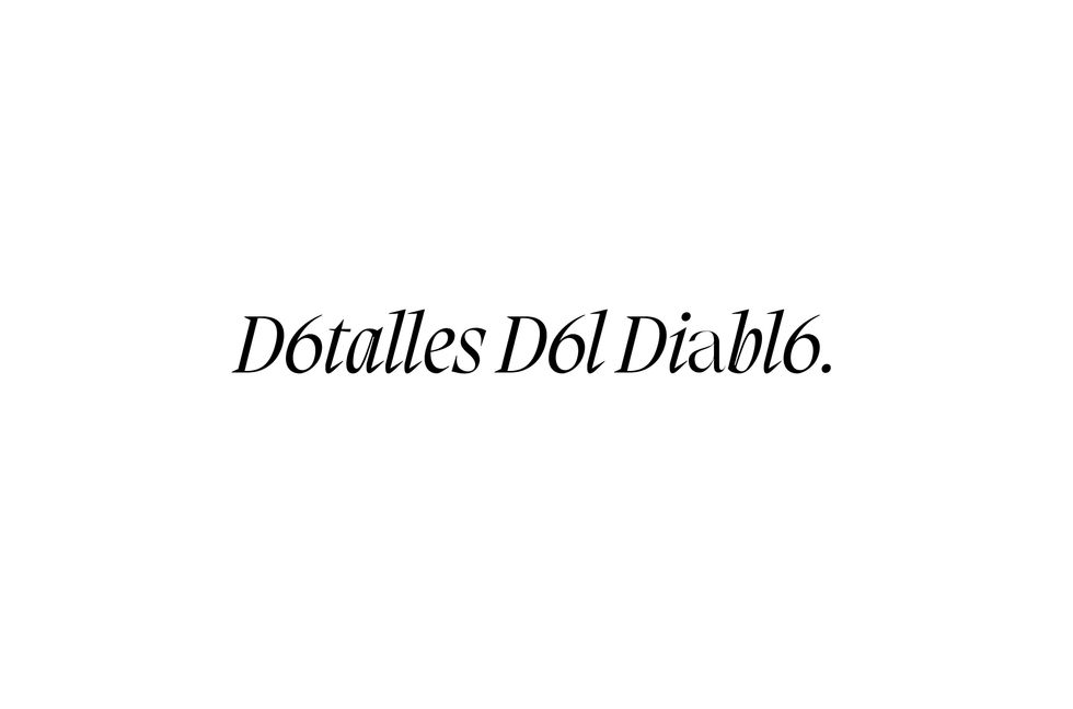 Detalles del diablo logotipo 