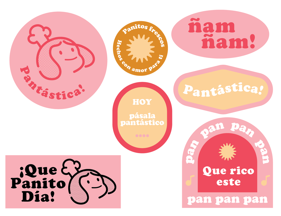 Pantástica stickers